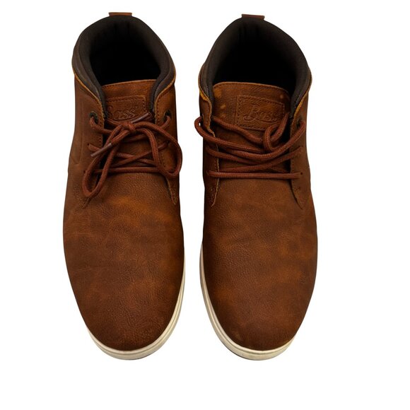 Bass Men’s Brown Mid-Top Chukka Boots Size 10 Casual Lace-Up Minimal Wear main image 10